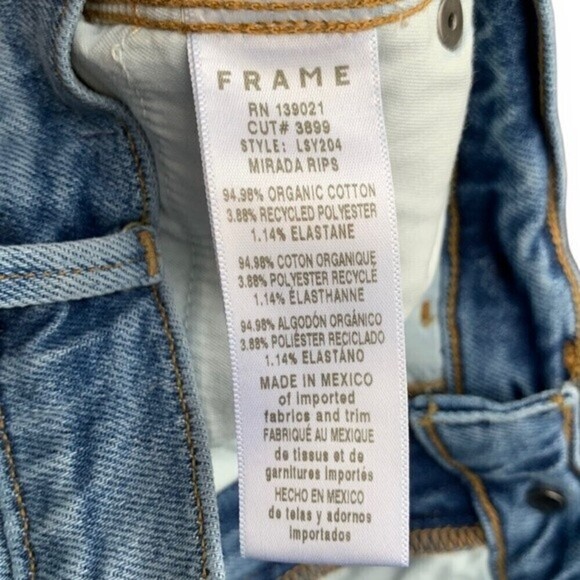 FRAME Straight Leg Jeans - Picture 15 of 15